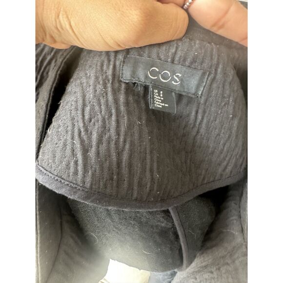 COS Women's Black Long Jacket - Picture 3 of 3